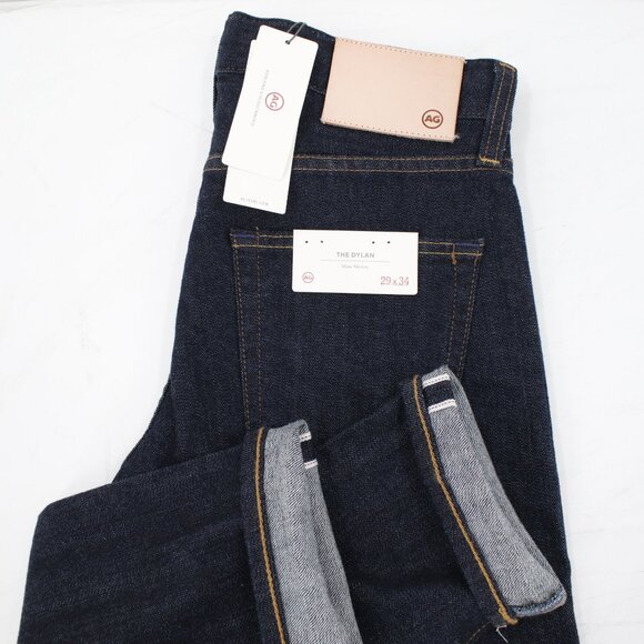 NWT AG Adriano Goldschmied Jeans Men 29 L34 The Dylan Slim Skinny Selvedge Denim - Picture 1 of 15